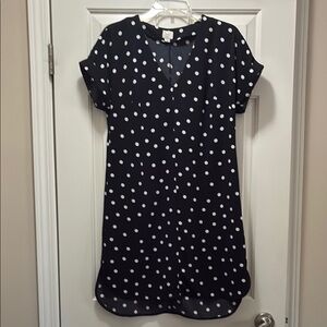 A New Day Black and White Polka Dot Dress